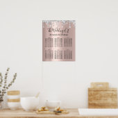 Poster Planche de siège Black Grey Silver Drivers Rose Go (Cuisine)