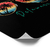 Poster Planche de surf souvenir Delaware Seashore Delawar (Coin)