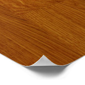 Poster Plancher en bois (Coin)