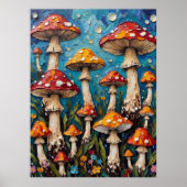 Poster Plancher forestier enchanté (Devant)