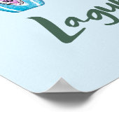 Poster Planches de surf de Laguna Beach Californie  (Coin)