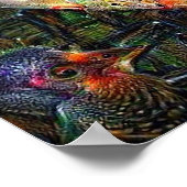 Poster Planet Mercury Deep Dream (Coin)