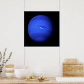 Poster PLANET NEPTUNE naturel (système solaire) ~ (Cuisine)