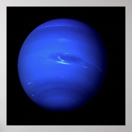 Poster PLANET NEPTUNE naturel (système solaire) ~ (Devant)