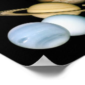 Poster Planet Pluto WTF! ? Astronomie Geek de science amu (Coin)