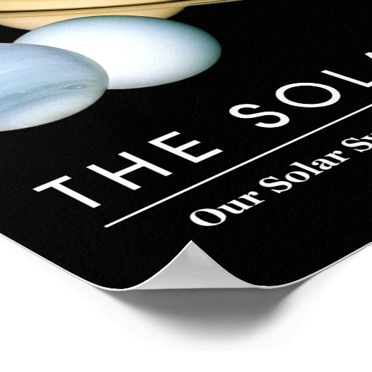 Poster Planet Pluto WTF! ? Funky Solar System Classroom (Coin)