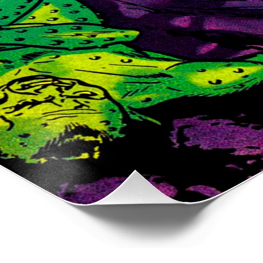 Poster Planète Alien Sci-fi BD (Coin)