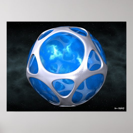 Poster Planète bleue (Devant)