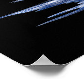 Poster Planète bleue de l'eau (Coin)