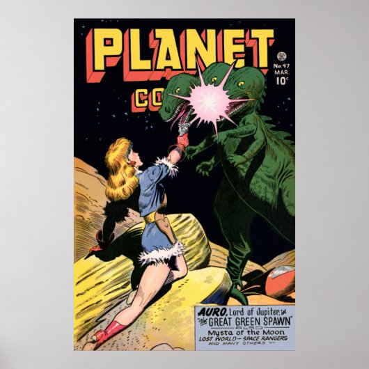 Poster Planète Comics No 47 (Devant)