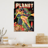 Poster Planète Comics No 70 (Cuisine)