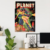 Poster Planète Comics No 70 (Bureau à domicile)