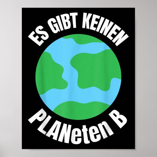 Poster Planète Drôle - Globe de Protection de l'Environne (Devant)