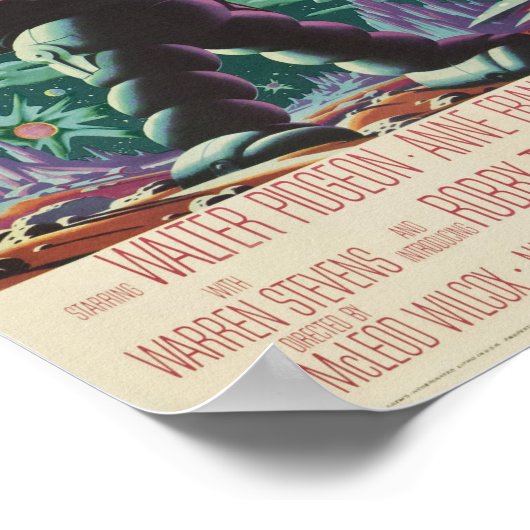 Poster Planète interdite (Coin)