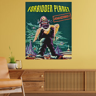 Poster Planète interdite - Film ancien