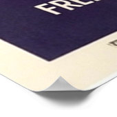 Poster Planète interdite - Film Vintage 1956 (Coin)