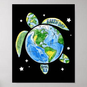 Poster Planète jour des terres