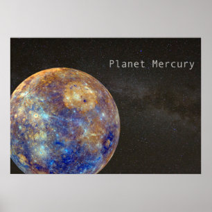 Poster Planète Mercure