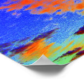 POSTER PLANÈTE ROUGE EN COLÈRE (Coin)