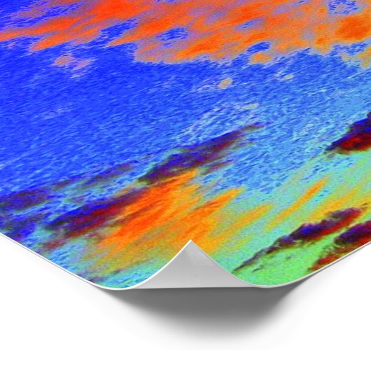 POSTER PLANÈTE ROUGE EN COLÈRE (Coin)