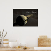 Poster Planète Saturne (Cuisine)