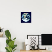 Poster Planète Terre (Bureau à domicile)