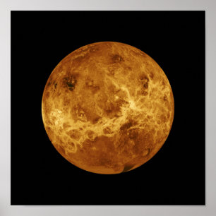 Poster Planète Vénus NASA