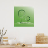 Poster planète verte (Cuisine)