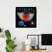 Poster Planète X Nibiru (Bureau à domicile)