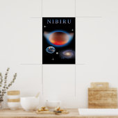 Poster Planète X Nibiru (Cuisine)