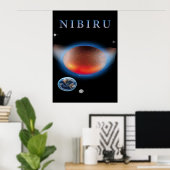 Poster Planète X Nibiru (Bureau à domicile)
