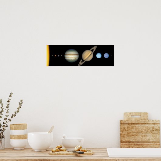 Poster Planètes (Cuisine)