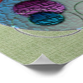 Poster Planètes Abstraites (Coin)