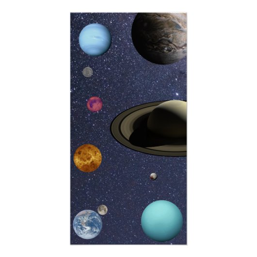 Poster Planètes du système solaire (Devant)