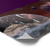 Poster Planètes en ascension (Coin)