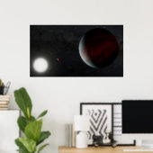 Poster Planètes Orbitant L'Étoile Solaire Epic 249731291 (Bureau à domicile)