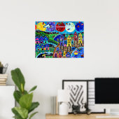 Poster Planètes pour enfants Navette spatiale World Ocean (Bureau à domicile)