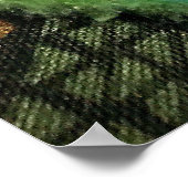 Poster Planeur à sucre portant un Casquette (Coin)