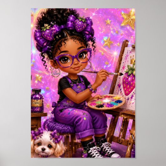 Poster Planificateur StarBerry™ Creative Sparkle™ (Devant)