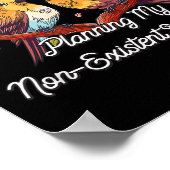 Poster Planification Mon Mariage Non Existant Drôle Coupl (Coin)