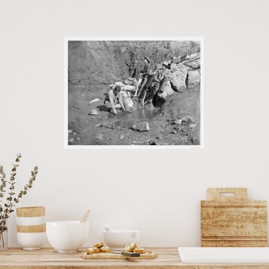 Poster Planification pour Gold Alaska 1902 (Cuisine)