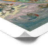 Poster Planisphère céleste montrant les signes du Zod (Coin)