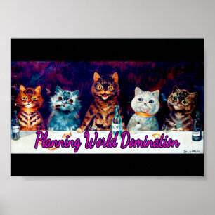 Poster Planning World Domination, Réunion de Louis Wain