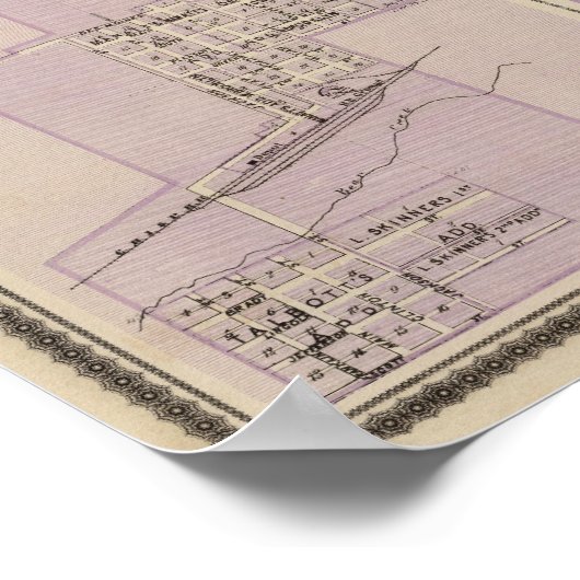 Poster Plans de Brooklyn, Grinnell (Coin)