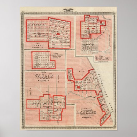 Poster Plans de Cresco (Devant)