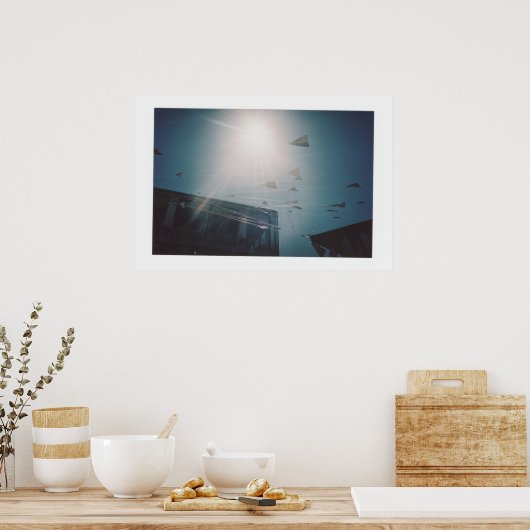 Poster plans papier (Cuisine)