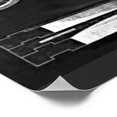 Poster Plans phares Blackboard (Coin)