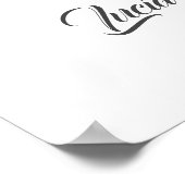 Poster Plant de raisin Champagne Rétro Accueil de la Mari (Coin)