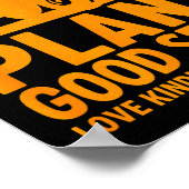 Poster Plant Good Seeds Love Kindness Peace Joy Christian (Coin)