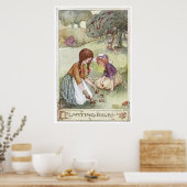 Poster Plantation d'ampoules par Anne Anderson (Cuisine)